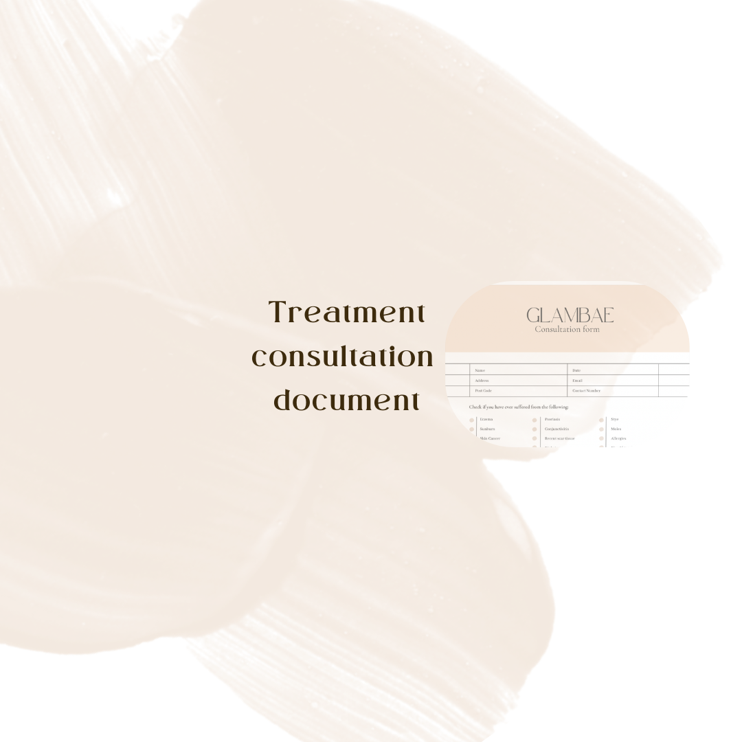 Treatment consultation form editable