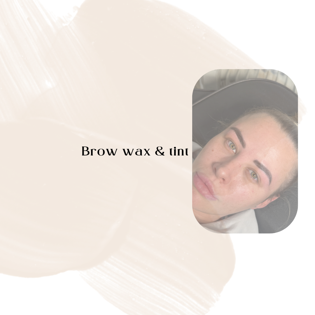 Brow Wax & Tint in house