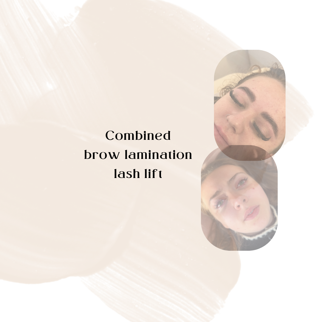 Brow Lamination & Lash Lift Combined in house